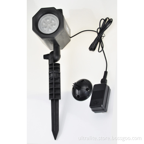LED Schneeflocke Landschaft Laserlampe Weihnachtslicht